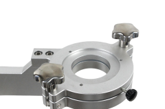 Anti-pendulum impact testing machine